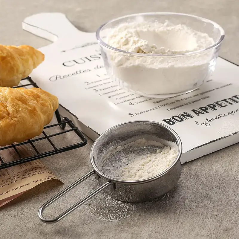 Magnifique Hearts - Wholesale Sifter - Stainless Steel Powdered Sugar Sieve - Cocoa, Tea, Flour1