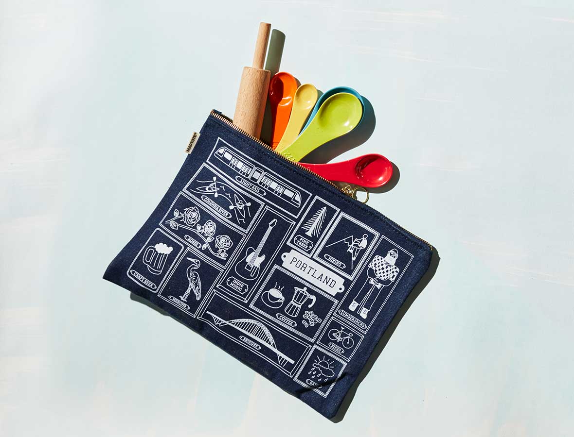 Maptote - Wholesale Pouch - Women's - Portland Flat Zip Pouch6