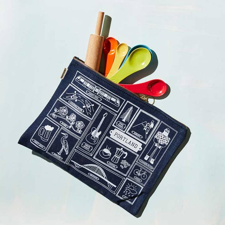 Maptote - Wholesale Pouch - Women's - Portland Flat Zip Pouch6