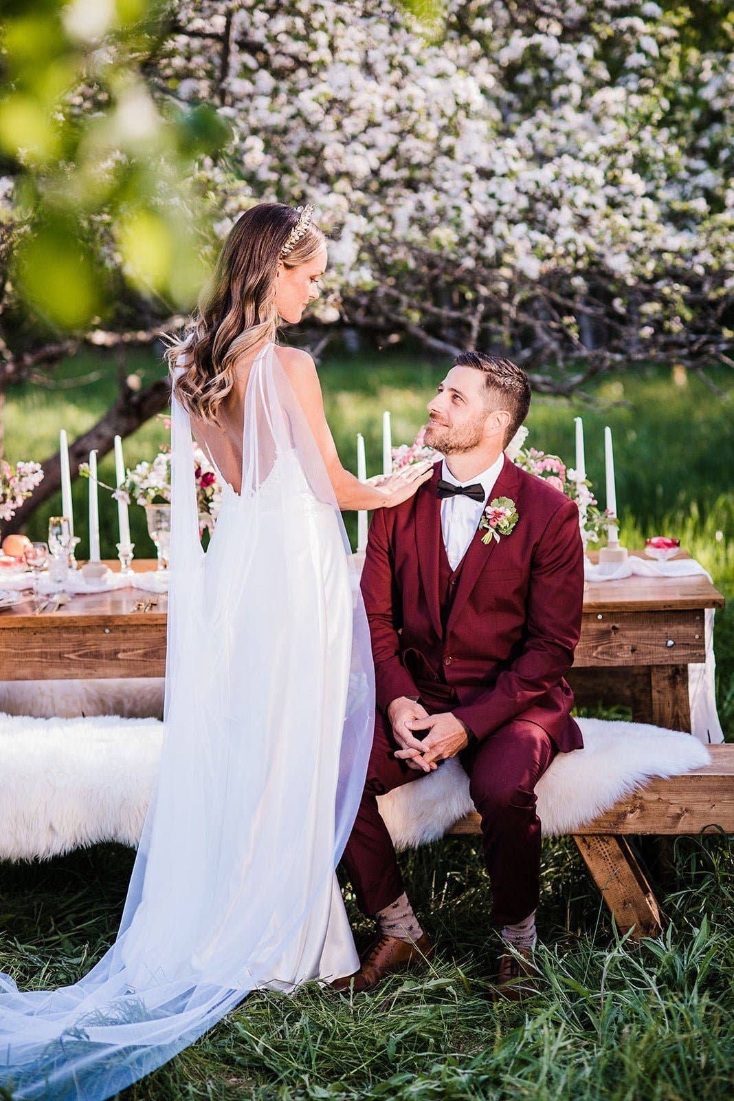 Miss Foxine Couture - Wholesale Veil - Women's - Ever Cape Wedding Veil1