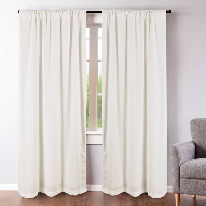 Levtex Home - Wholesale Curtain - Washed Linen Drape Panel | Set of 218