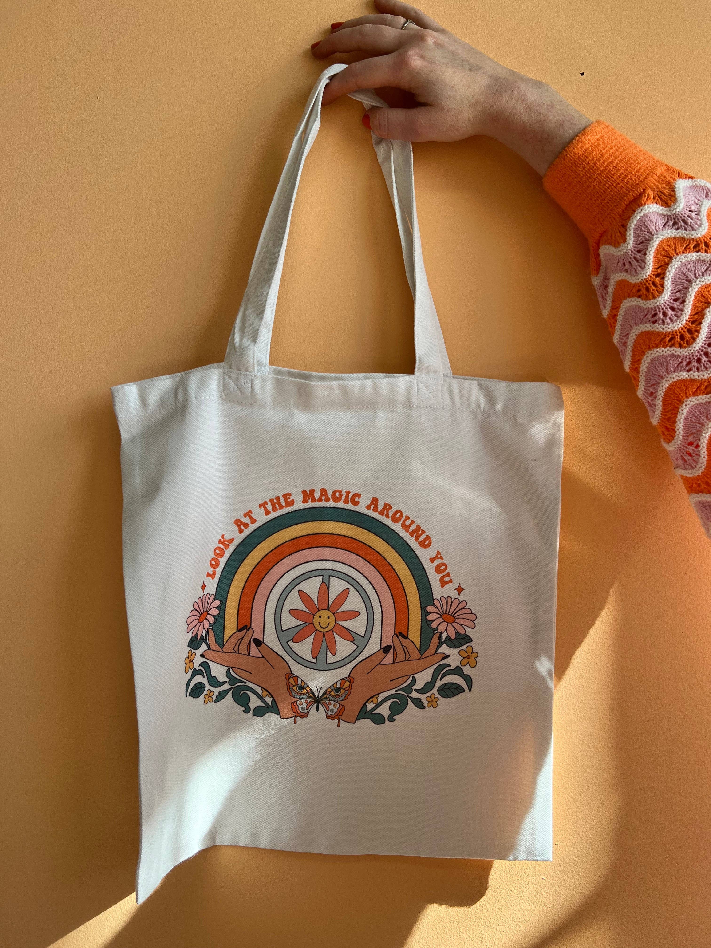 Sunshine Studio - Wholesale Tote Bag - Unisex - Look at the Magic Around You-Tote Bag4