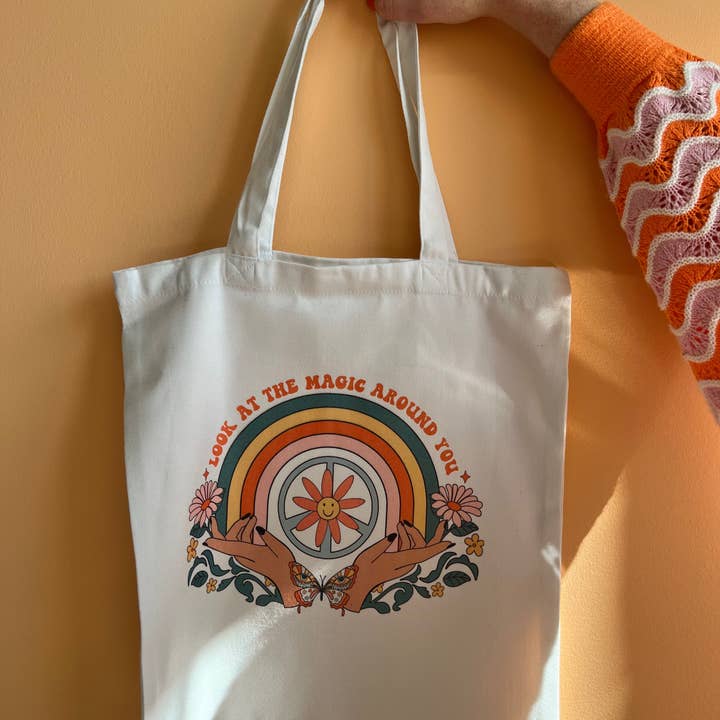 Sunshine Studio - Wholesale Tote Bag - Unisex - Look at the Magic Around You-Tote Bag4