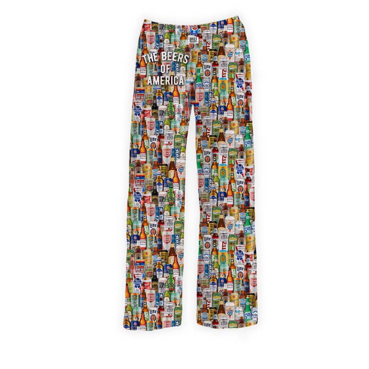 BRIEF INSANITY - Wholesale Lounge Sweatpants/Joggers - Women's - Beers of America Lounge Pants