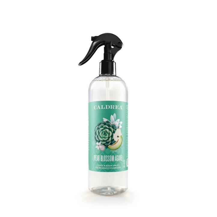 Wholesale Pear Blossom Agave Linen Room Spray with Soap Bark