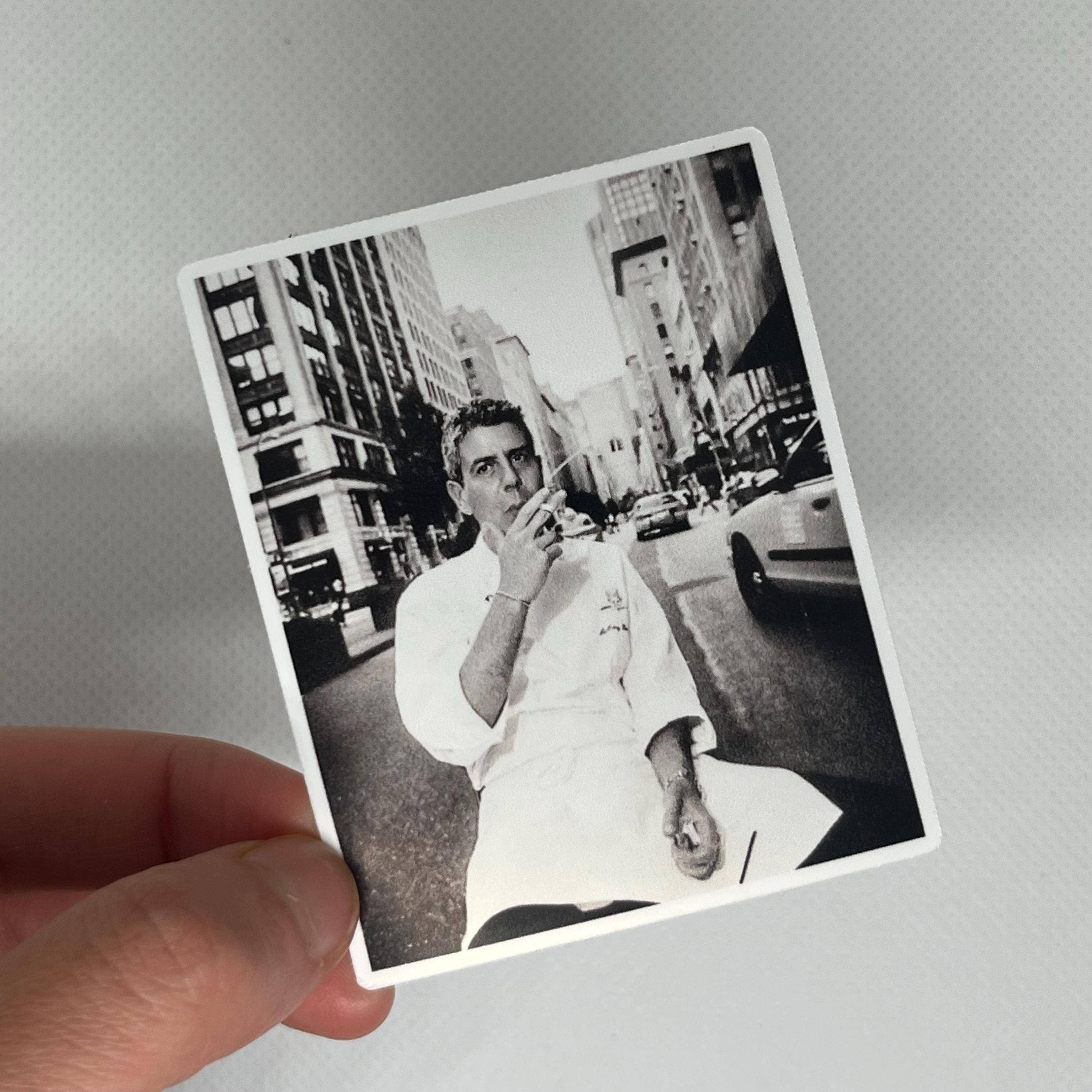 Literary by Ava - Wholesale Sticker - Anthony Bourdain New York Kiss-Cut Sticker Waterproof1