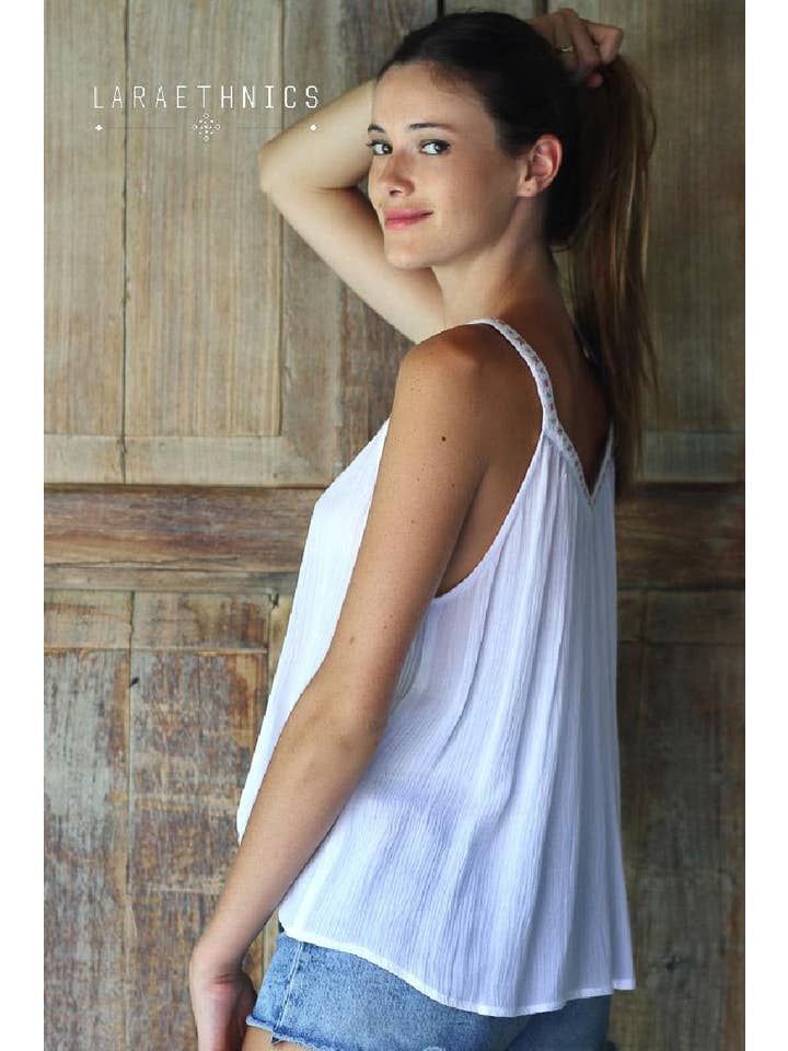 LARA ETHNICS - Wholesale Blouse – Women’s - TANK TOP - JAMU7