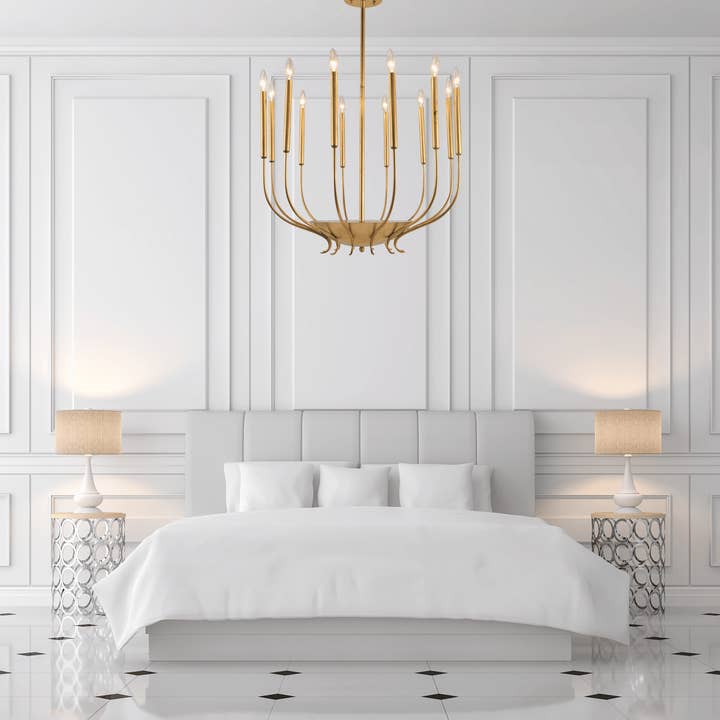 Terracotta Designs - Wholesale Chandelier/Hanging Light - Amelia 10-Light Chandlelier2