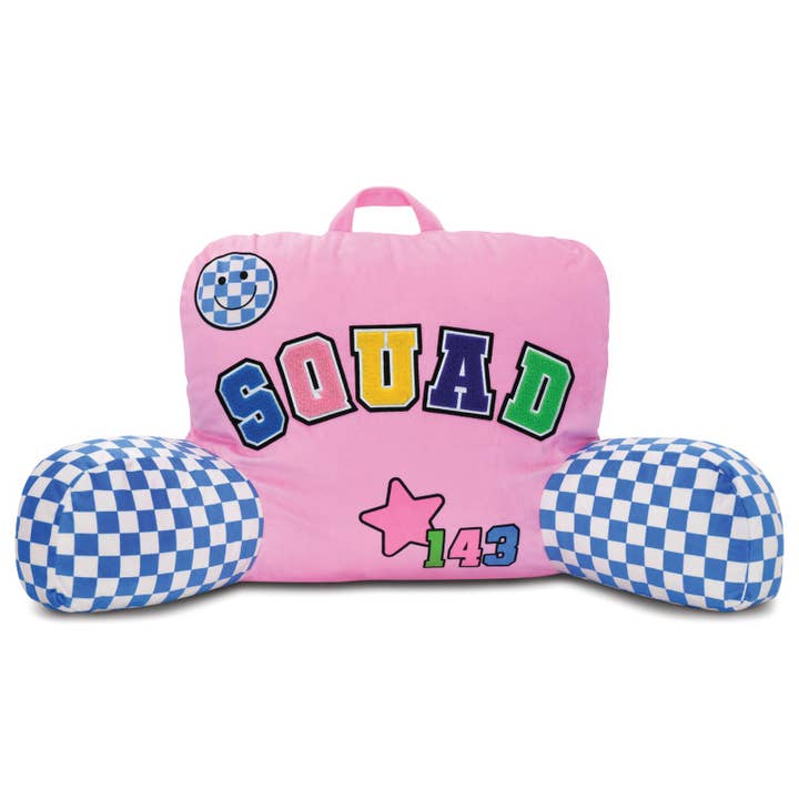 Smile Squad Lounge Pillow for wholesale by Iscream