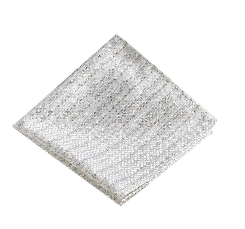 Fennco Styles - Wholesale Dinner & cloth napkin - Ivory Stitched 20" Cloth Napkin1