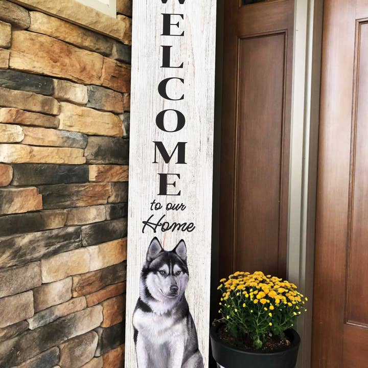 E&S Pets - Wholesale Outdoor Sign - Westie Welcome sign0