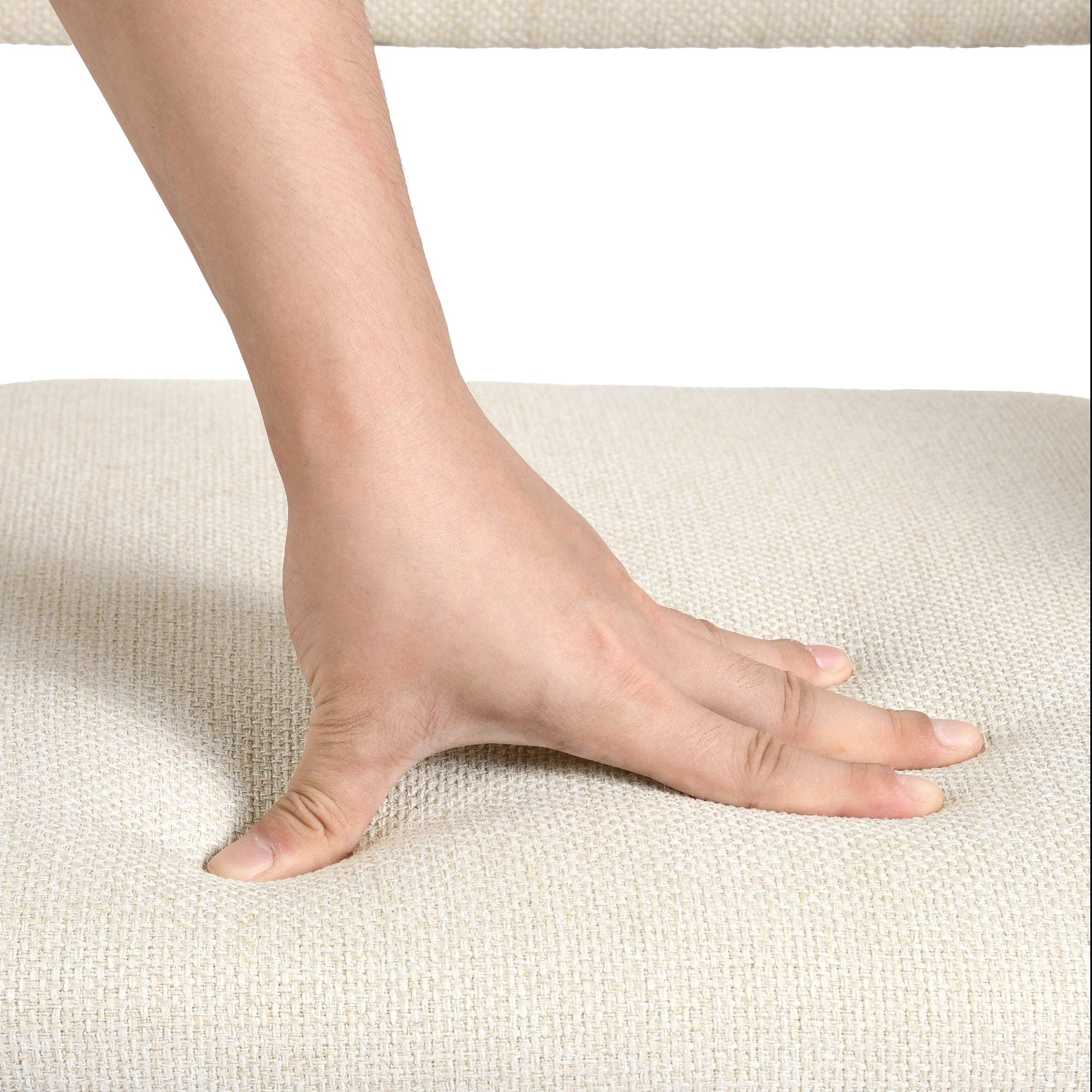 Urban Meuble - Wholesale Chair - Set of 2 Scandinavian dining chairs, swivel, beige fabric CALIFORNIA KD BEIGE SWIVEL17