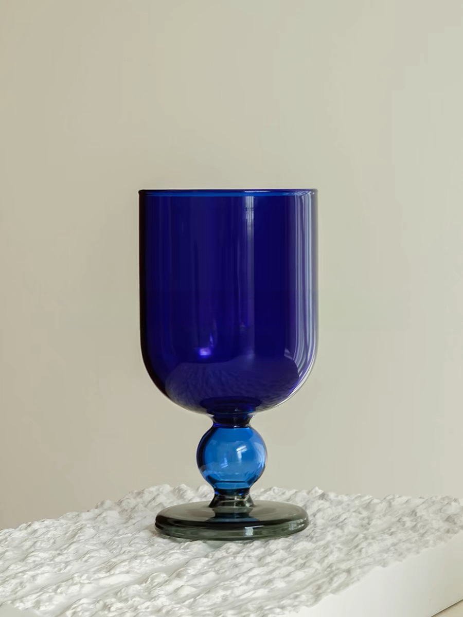 INSPECIAL HOME – Copo de vinho por atacado – Copos de vinho coloridos de gumballs soprados à mão1