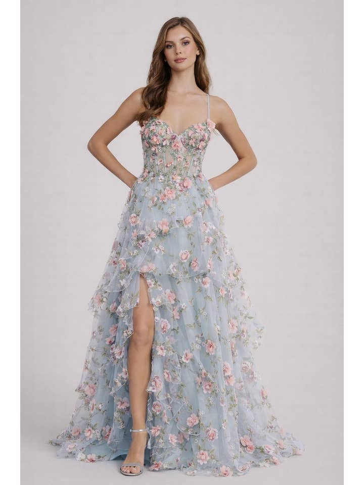 PROM-ORGANZA BALL GOWN for wholesale by FashionShowcase