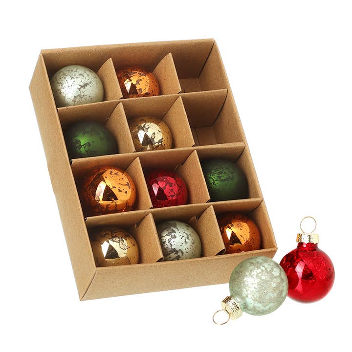 Heaven Sends – wholesale Ornament set – MULTI COLOURED BAUBLE SET
