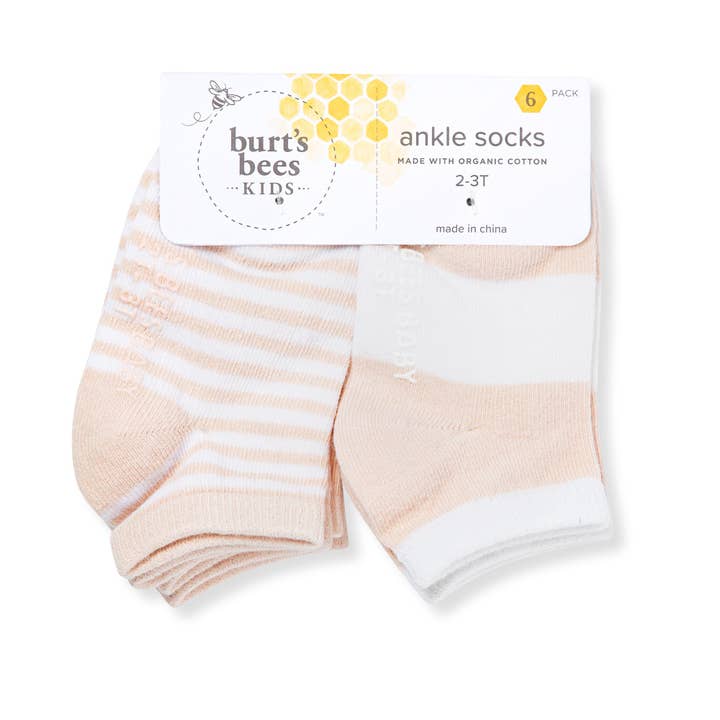 Ranunculus Set of 6 Multi Ankle Socks for wholesale on Faire