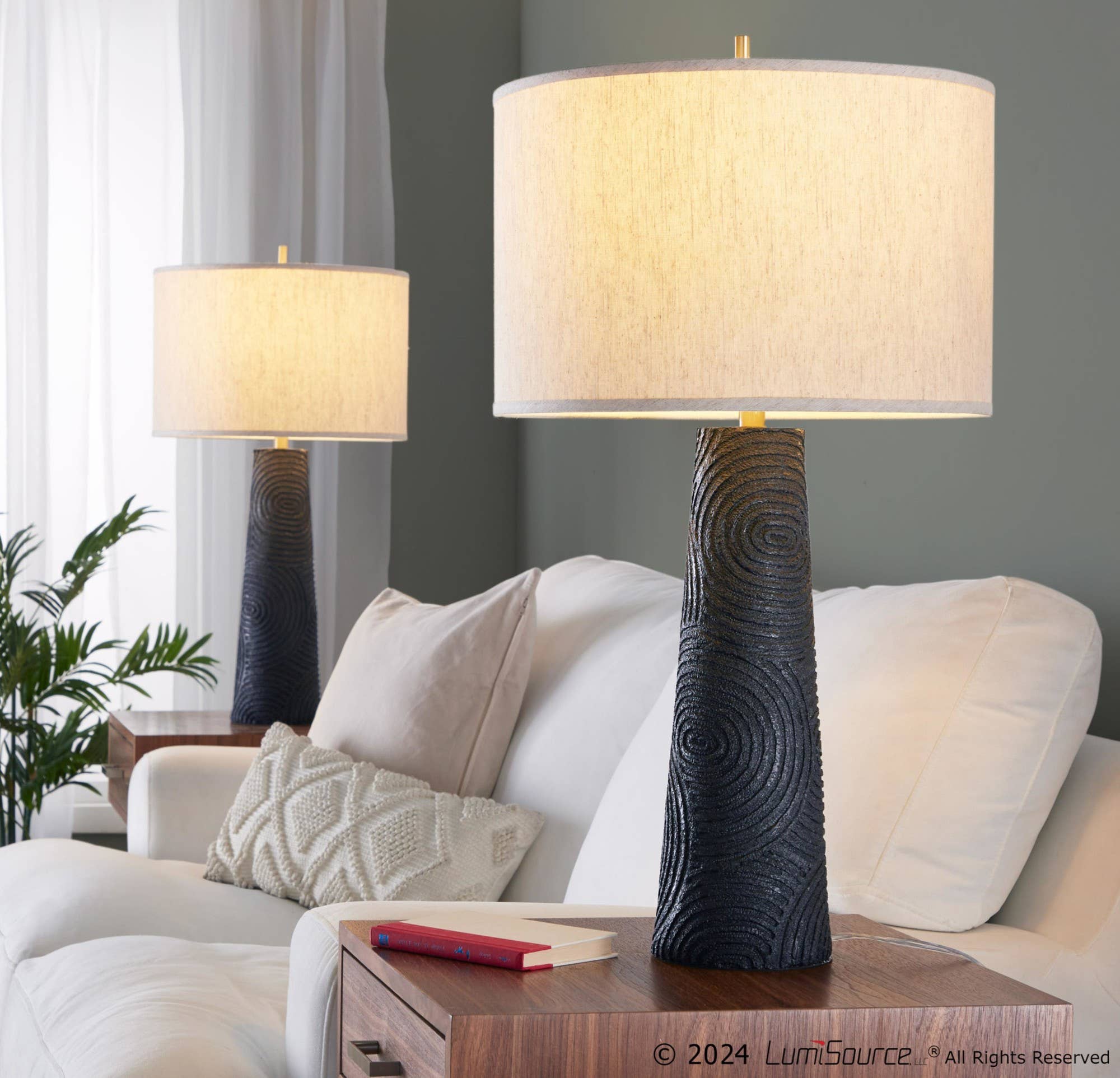 Kona 31" Polyresin Table Lamp - Set of 2 for wholesale on Faire6