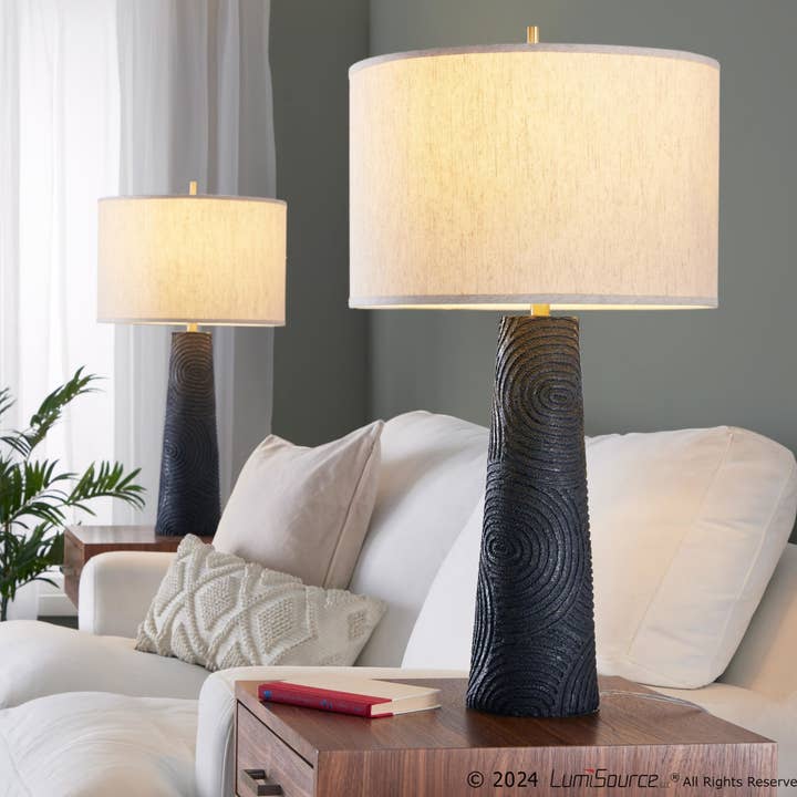 Kona 31" Polyresin Table Lamp - Set of 2 for wholesale on Faire6