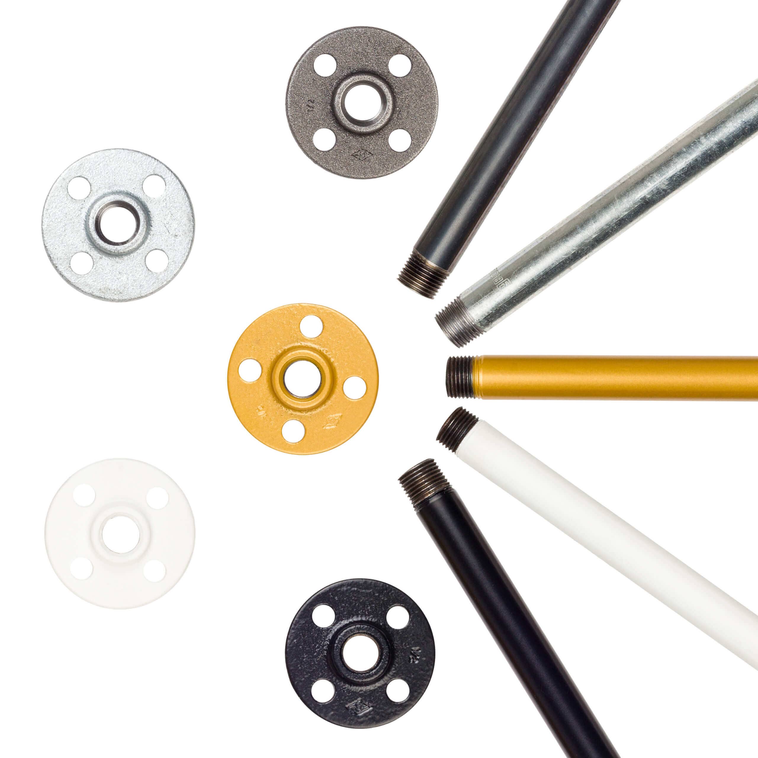 various - Design aus Stahlrohr - Wholesale Coat Rack - Spot Three coat hook in desired length1