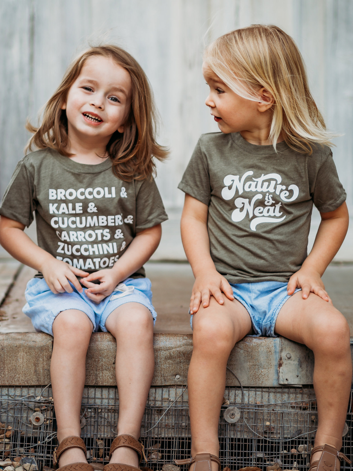 Nature Supply Co - Wholesale Screen Printed T-Shirt - Kids - Nature Is Neat Kids T-shirt | Eco Friendly Retro Graphic Tee8
