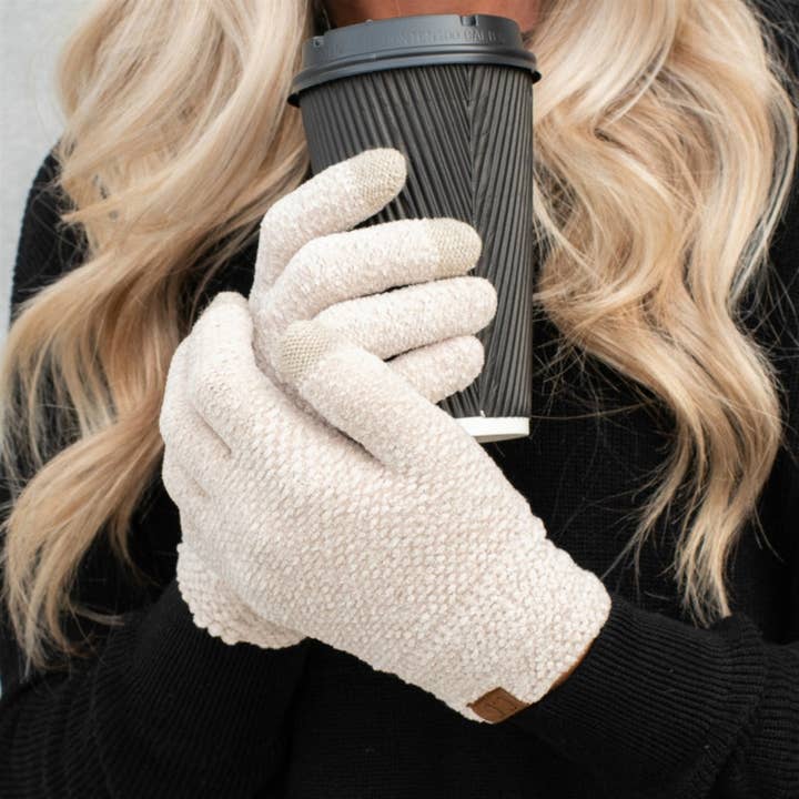 Truly Contagious - Wholesale Gloves - Women's - CC Chenille Touchscreen Glove ( G-9016 )