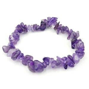 Shamans Crystal - Wholesale Beaded Bracelet - Crystal Chip Gemstone Bead Bracelet New Age Healing Chakra0