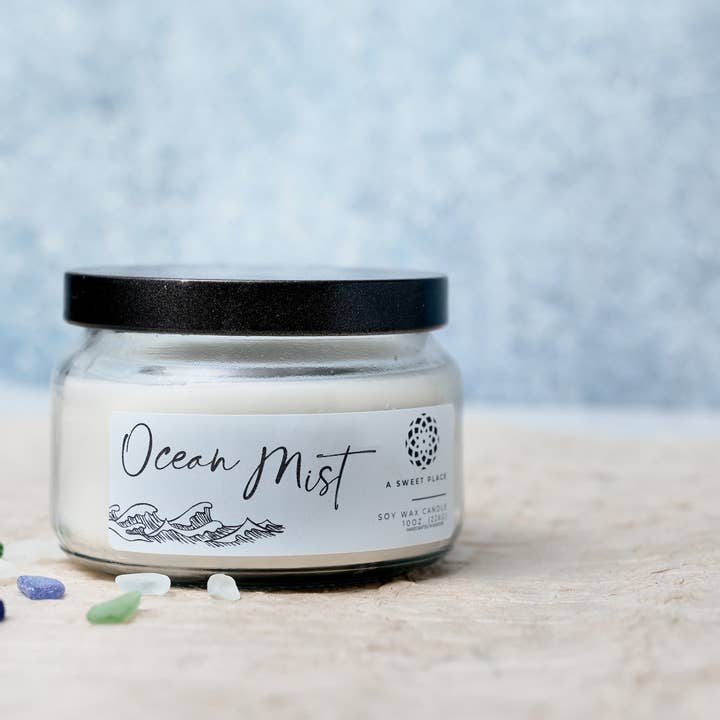 Ocean Mist soja kaars voor wholesale door A sweet place