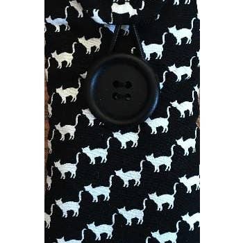 The Hare And The Moon – wholesale Eyewear cases & holders – Women's – Black Cat Print Glasses Case