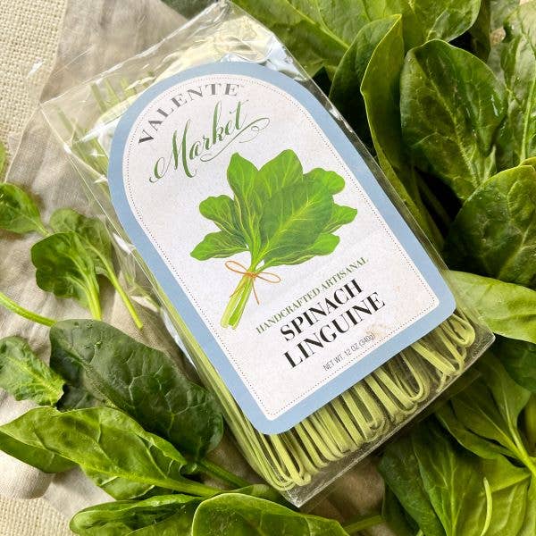 Spinach Linguine for wholesale by Valente Pasta