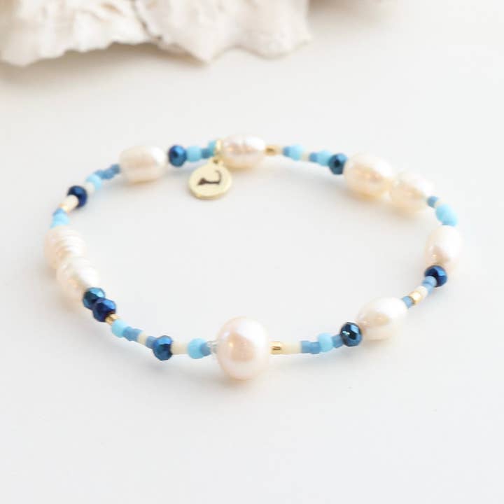 Pulseira de Contas de Pérola da Praia de Barnstable Harbor por atacado de Cape Cod Chokers