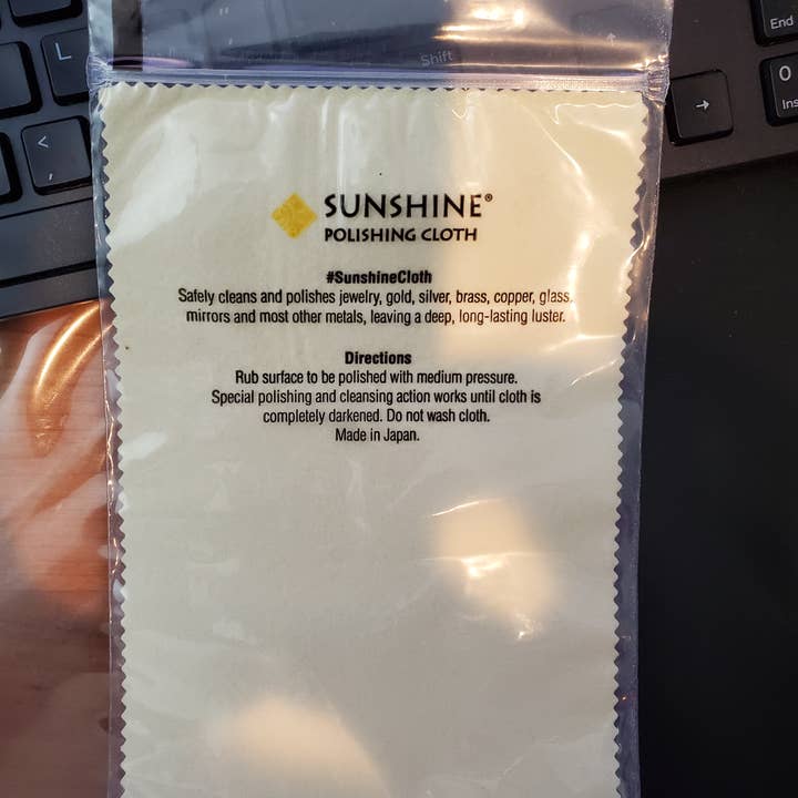 Sosie Designs - Wholesale Jewellery cleaner - Polishing Cloth