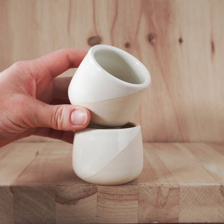 Shelby Page Ceramics - Wholesale Coffee/Tea Cup - Espresso Cup - Core Glazes1