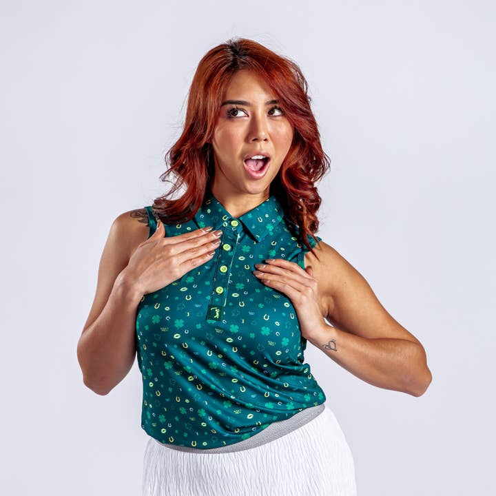 Gettin' Lucky - Polo Femme pour la vente par Bogey Bros Golf Co