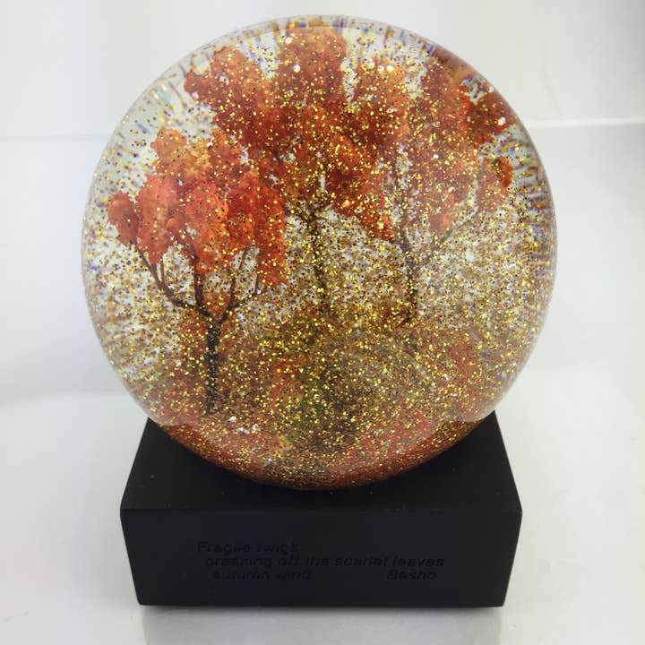 CoolSnowGlobes - Wholesale Snow Globe - Autumn Snow Globe5