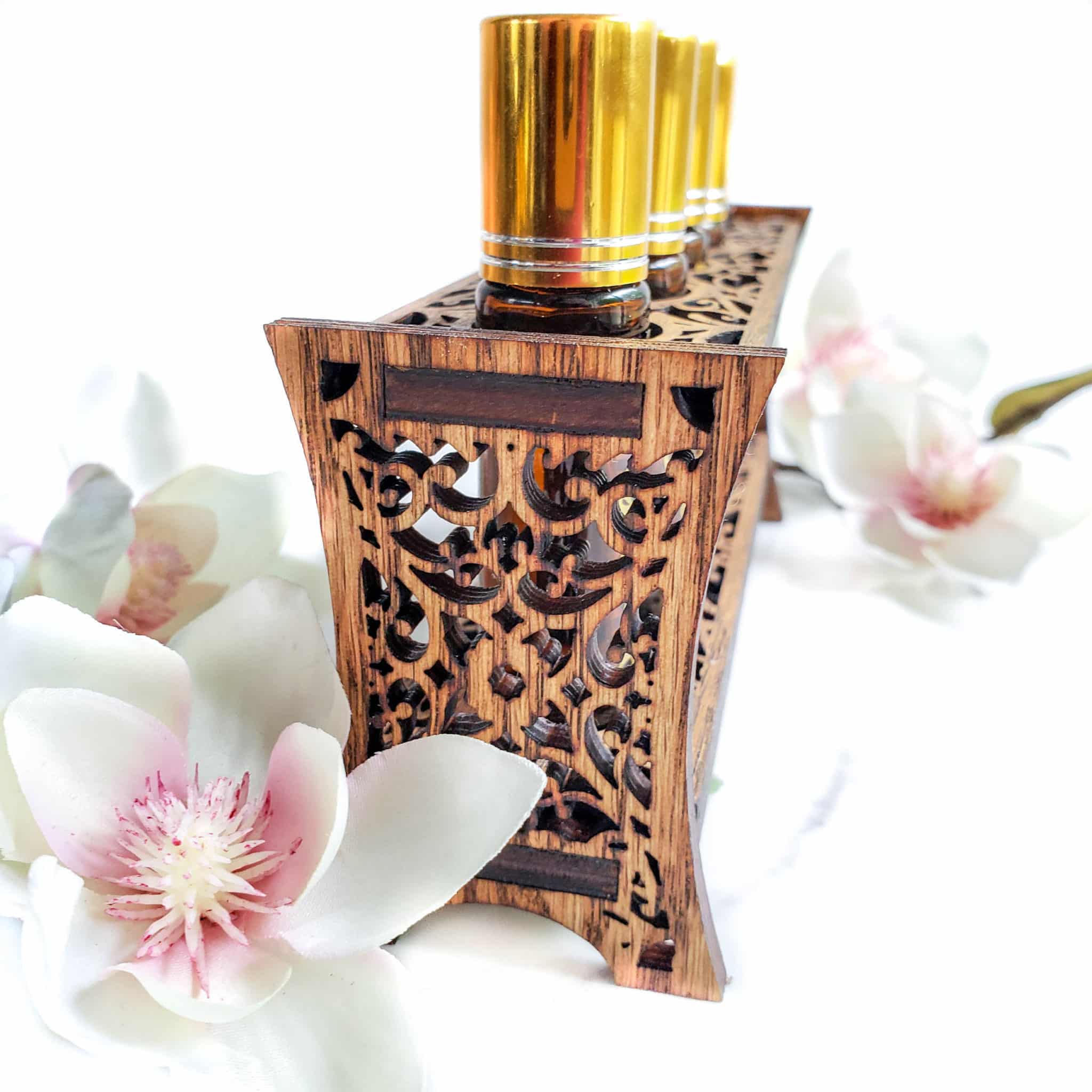 A Dash of Kinship - Wholesale Essential oil holder - Roller Bottle Stand | 5 Bottles1