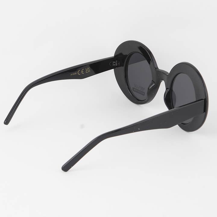MIX Polarized Bulky Round Sunglasses for wholesale on Faire2