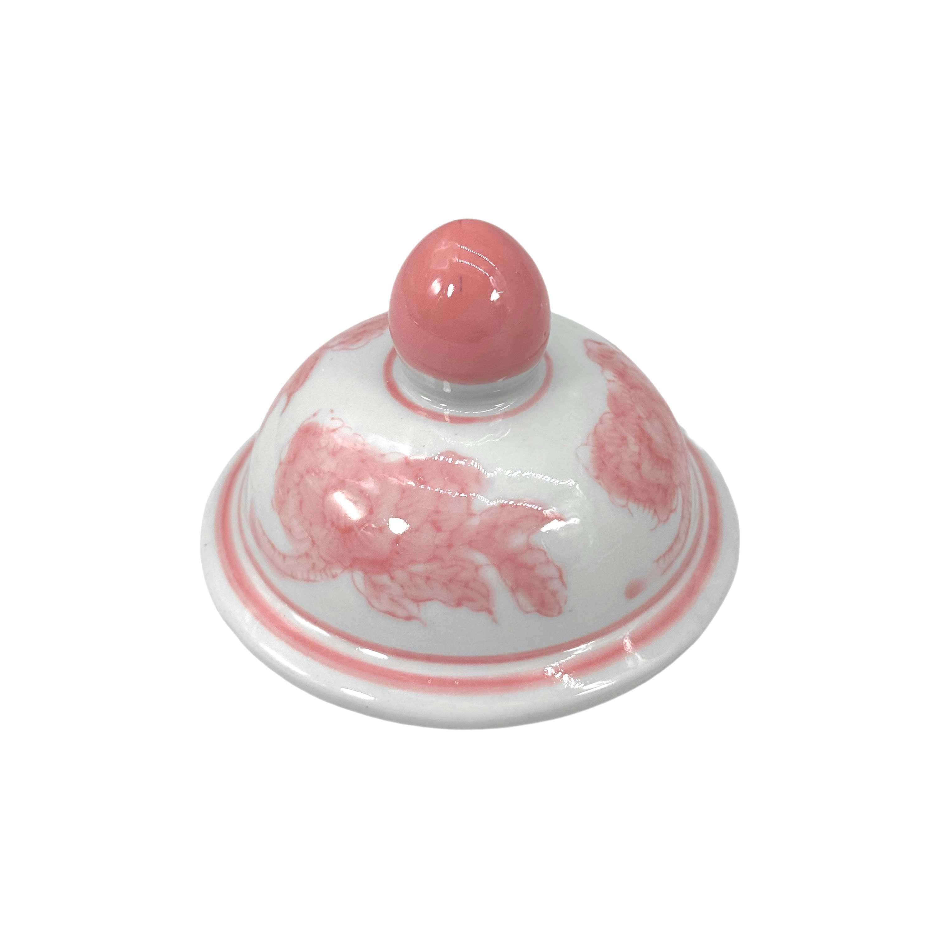 Galt International Company – wholesale Decorative jar – Small Chinoiserie Ceramic Decorative Tea & Ginger Jar 8"40