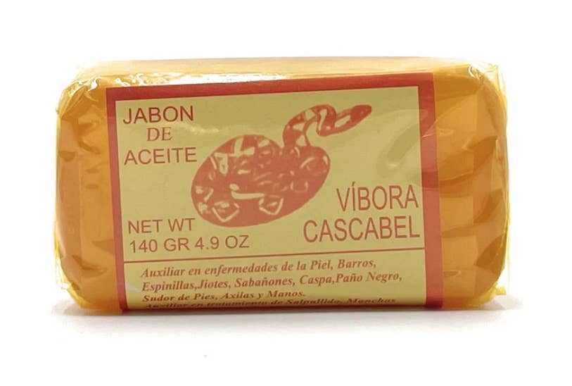 Innovarix – wholesale Bar Soap – Jabon De Aceite Vivora Cascabel - 140g/4.9 Oz.