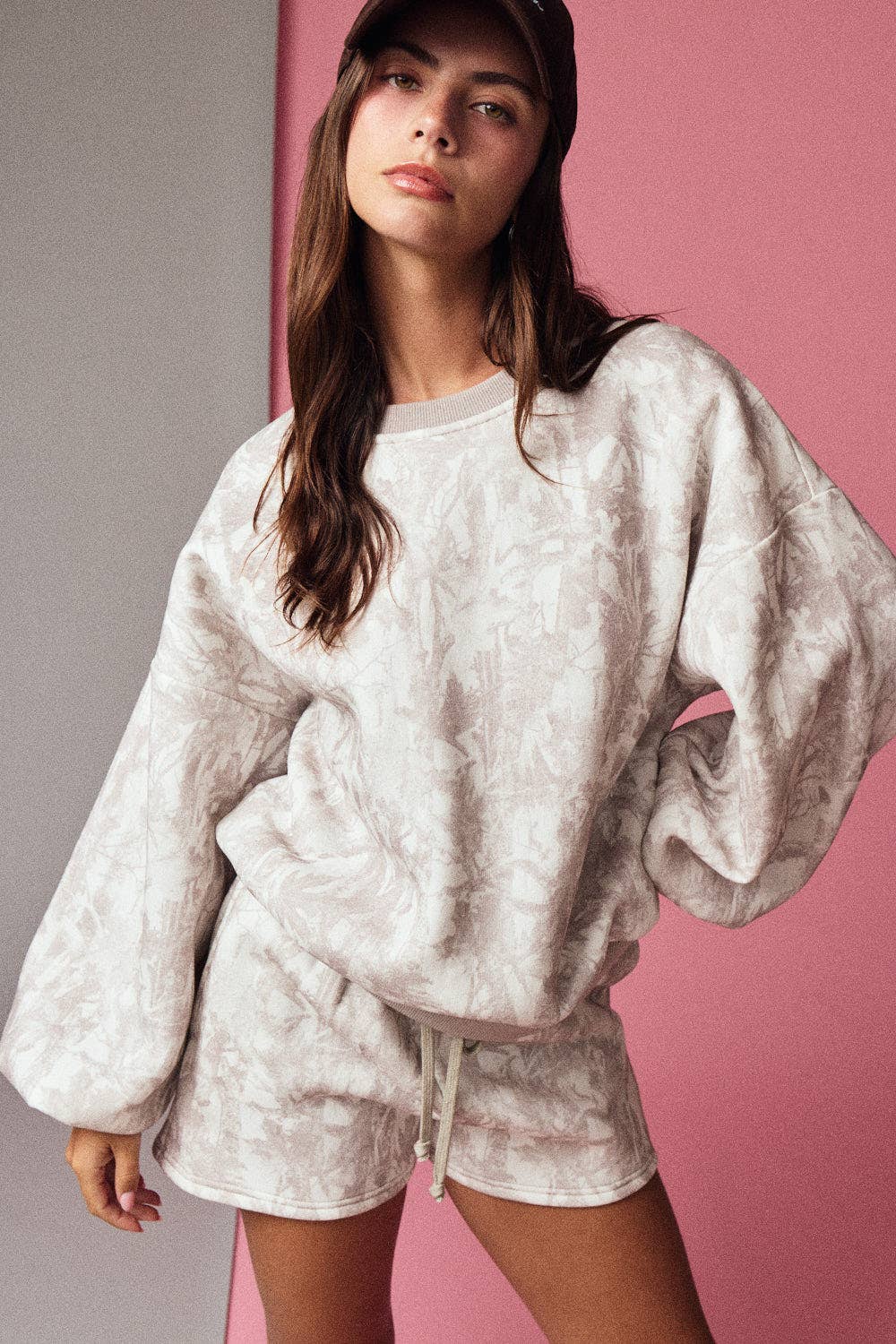 Papermoon - Wholesale Activewear Set - Women's - PX50791 - Woodland Camo Crewneck Set6