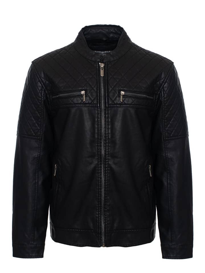 Men's Leather Jacket for wholesale by TM Exposure