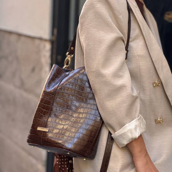 Julieta chocolate brown coconut candy box for wholesale by THE CODE