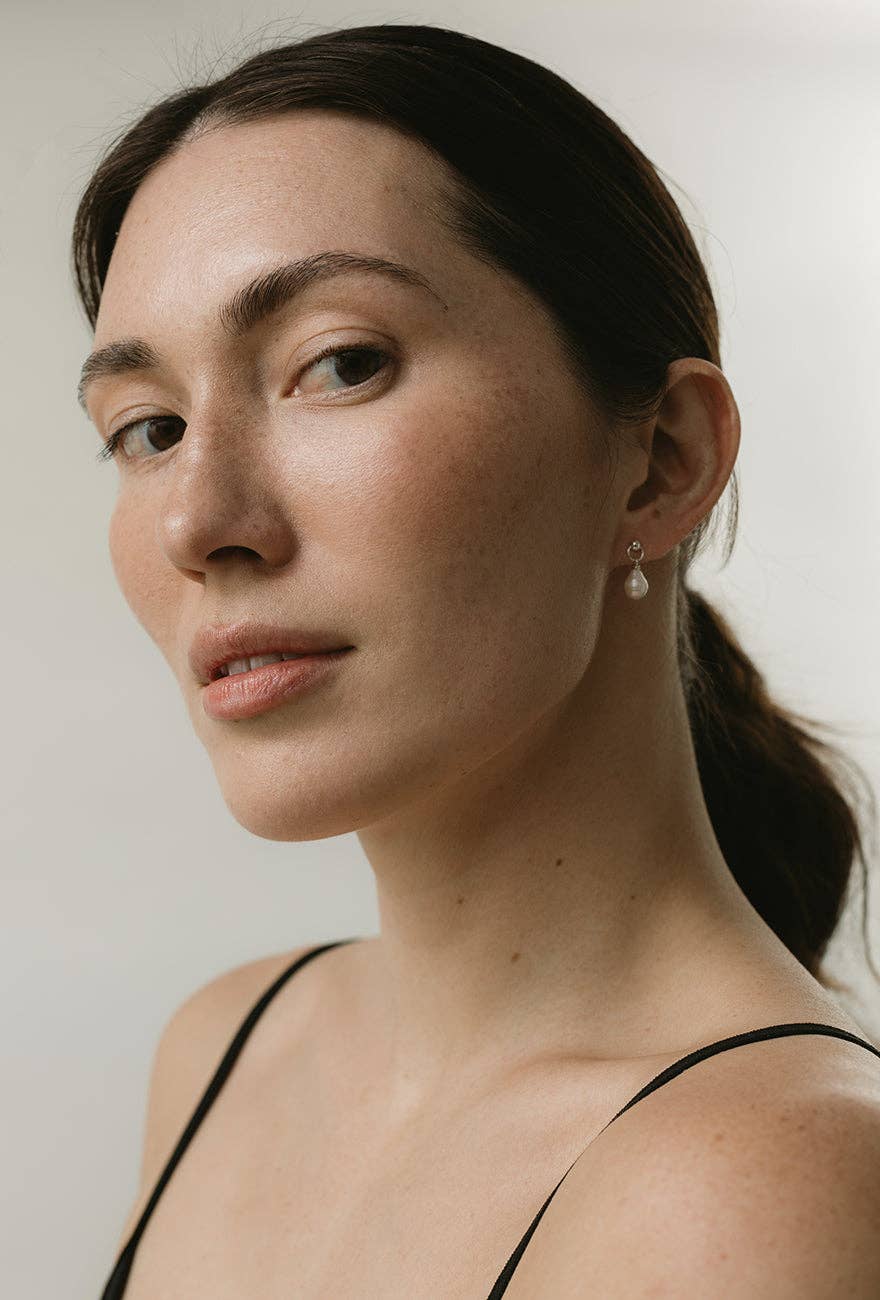 Maslo Jewelry – Brincos de pino por atacado – Brincos de Pérola em Prata de Lei1