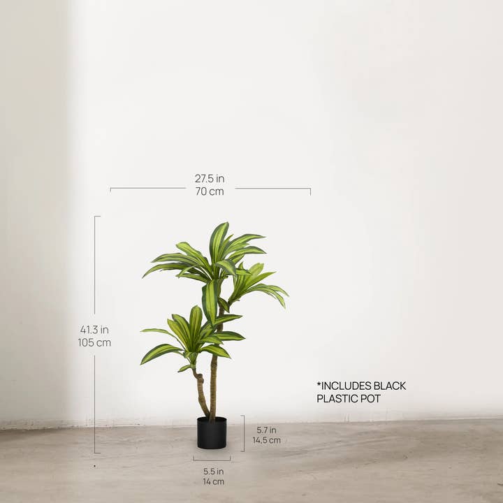Maia Shop: No Duties for the US - Wholesale Artificial Plant - 3.5' Artificial Dracaena Tree3