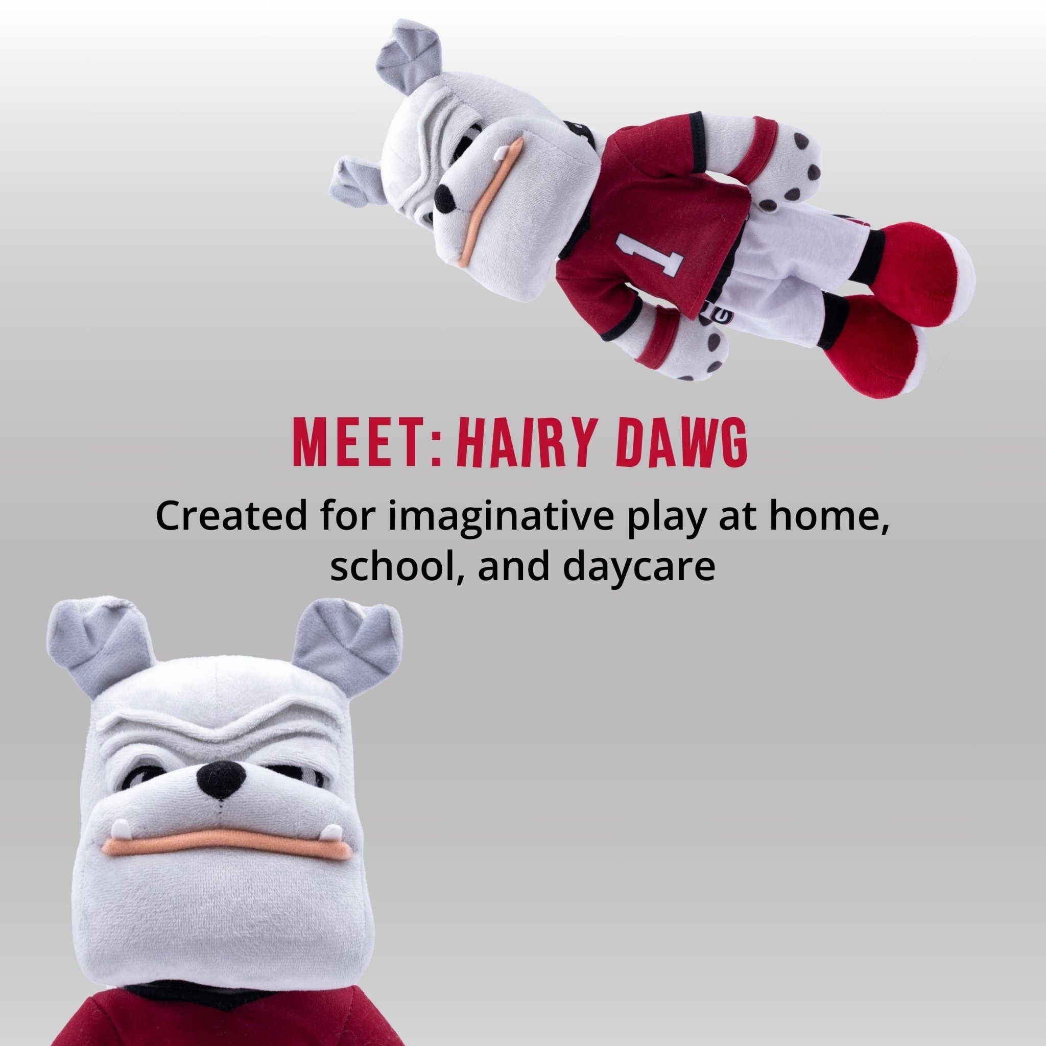 OrangeOnions - Wholesale Stuffed/Plush Toy - Kids & Baby - University of Georgia Bulldogs 14" Stuffed Plush Figure2