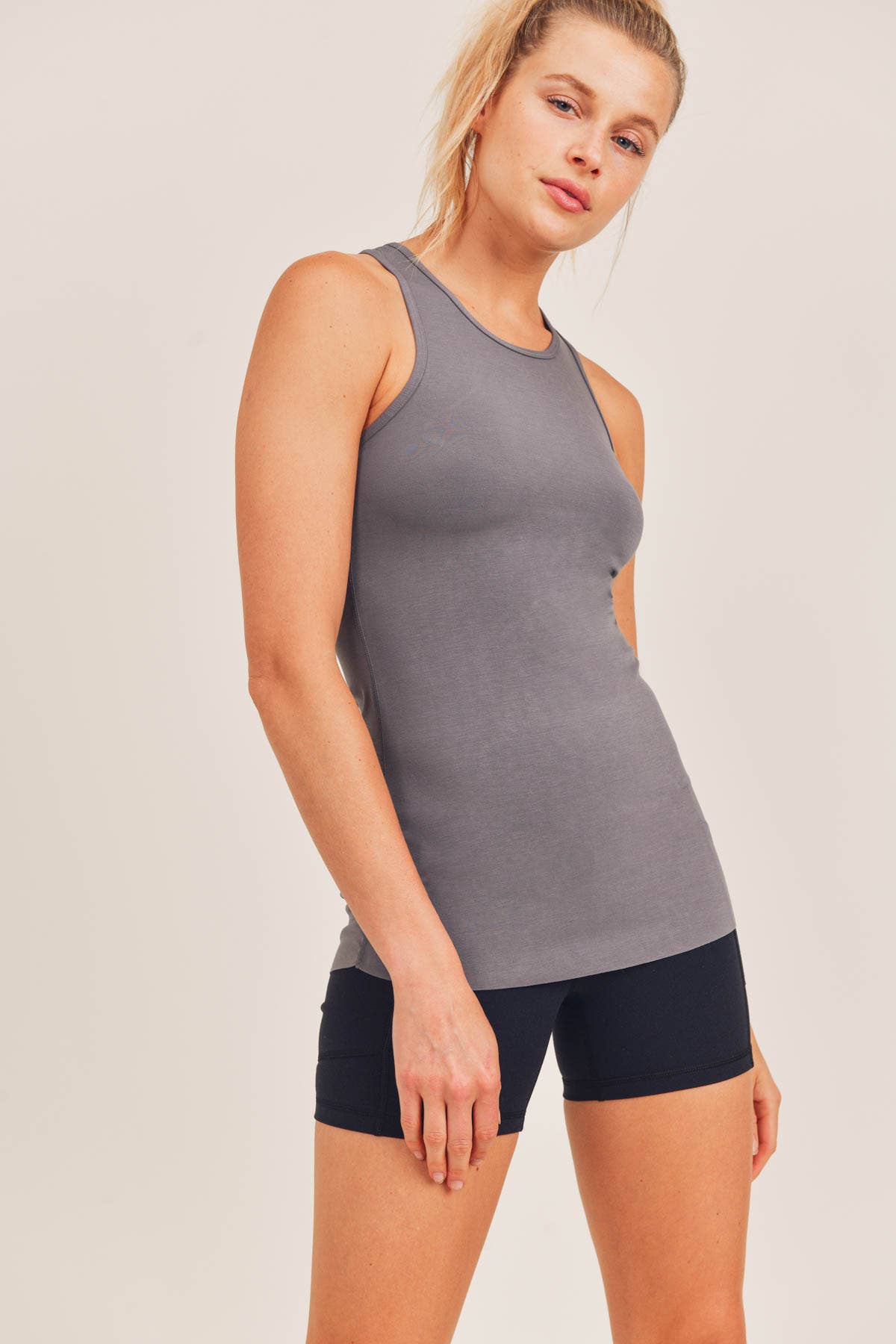 Mono B - Wholesale Tank Top - Women's - Athleisure Essential Tank Top9