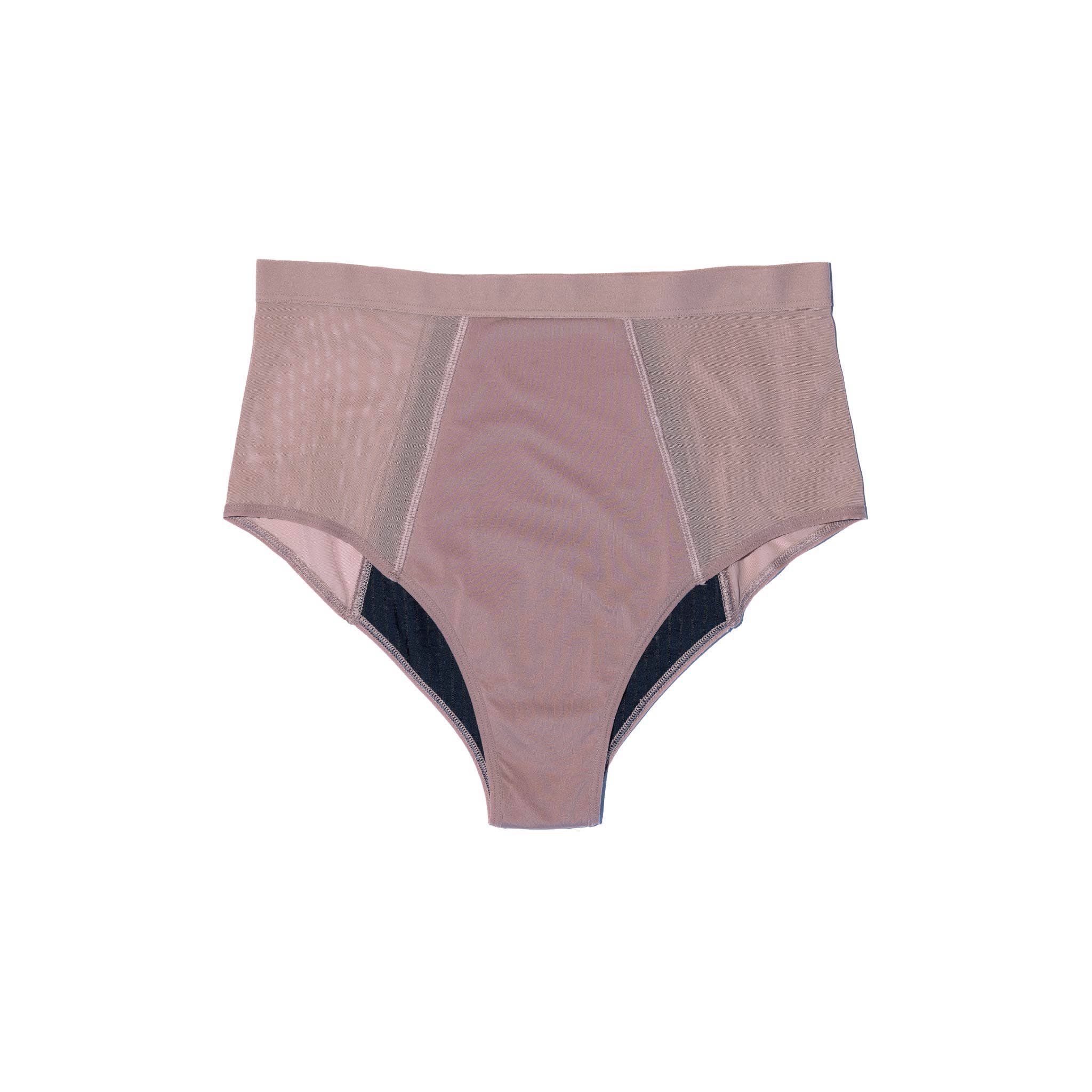 Saalt – wholesale Mensunderkläder - Dam – Tätslutande höga trosa med fransk skärning och full slinga – tungt flöde14