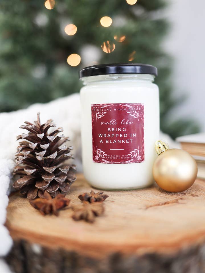 Vela de Otoño de Arándano y Higo | Vela de Soja con Mecha de Madera para venta al por mayor de Highland Ridge | Handmade Home Decor