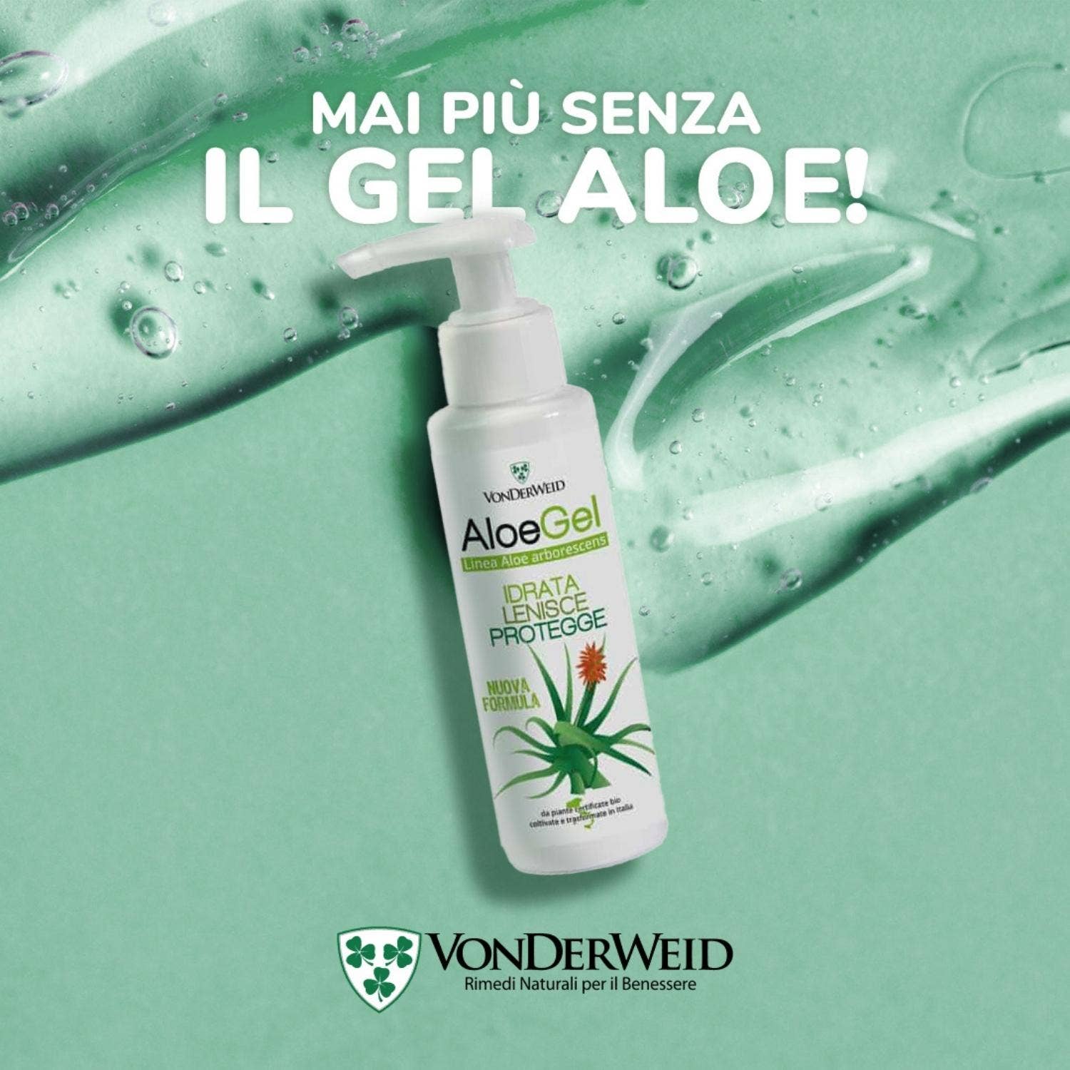 Vonderweid – wholesale Vårdande kräm för solskador – AloeGel – Lugnande gel med Aloe Vera och Arborescens | 250 ml3