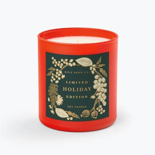 Rifle Paper Co. - Wholesale Jar/Filled Candle - Holiday Candle1