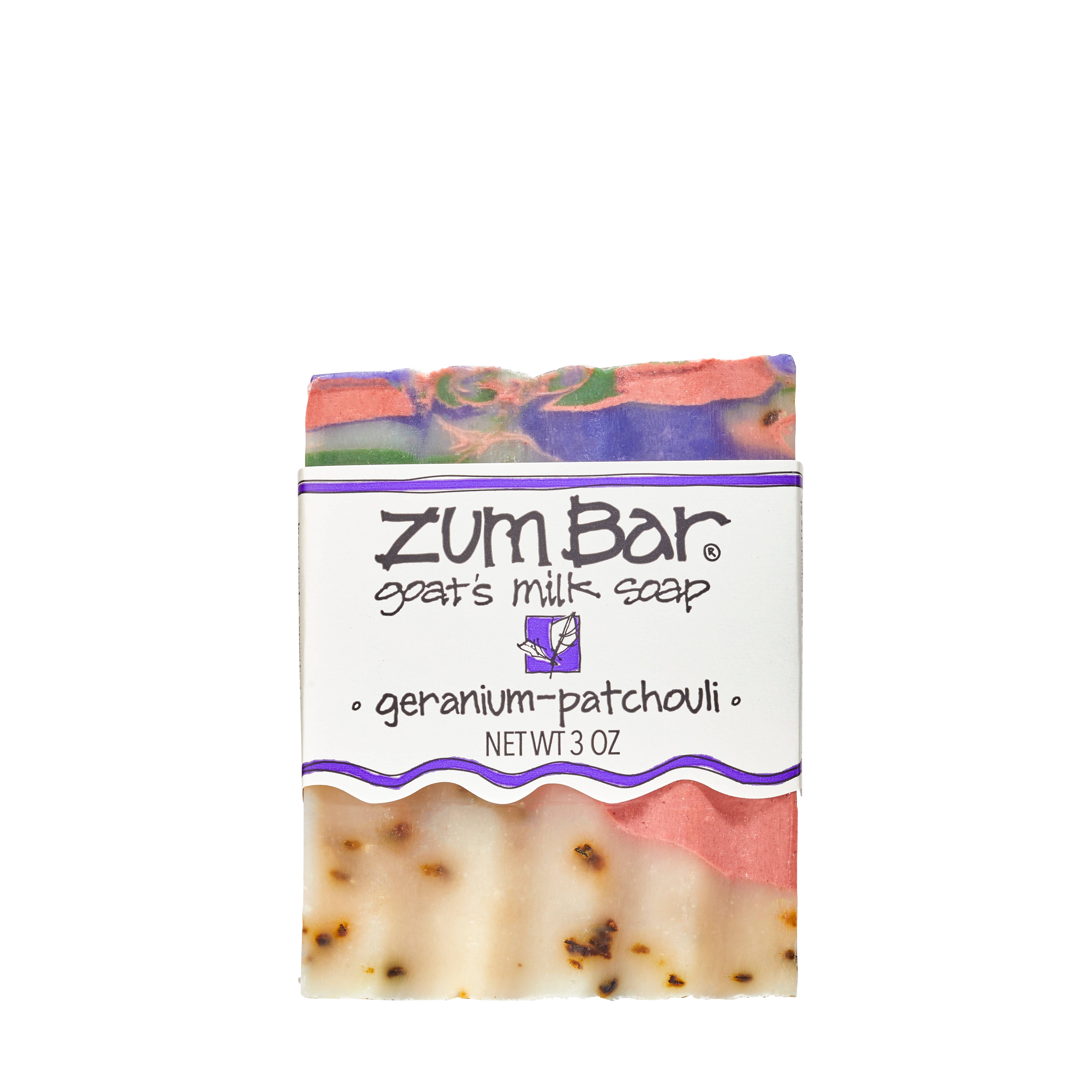 Zum by Indigo Wild - Wholesale Bar Soap - Geranium Patchouli Zum Bar Soap